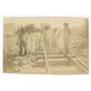 Image 1 : African American Black Laborers Railroad Photo