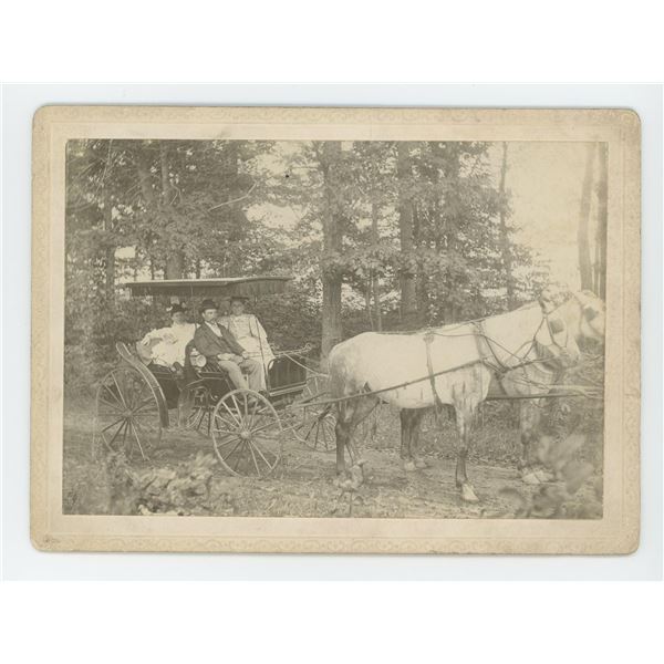 Stagecoach Buggy Wagon Driver Cabinet Photo