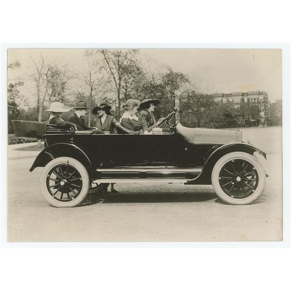 Women Driving 1915 Studebaker Touring Car Photo