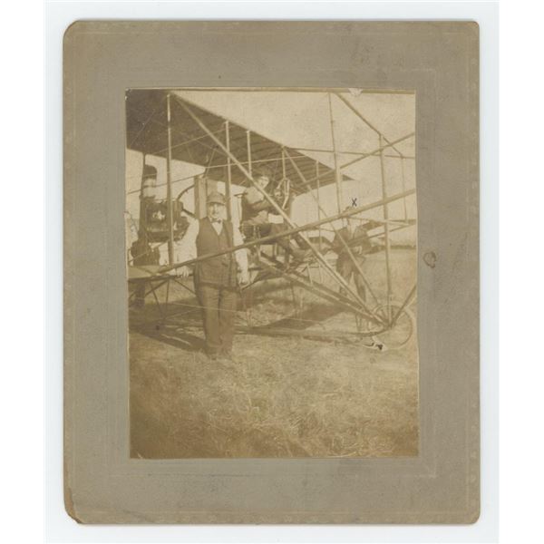 Glenn Curtiss Pusher Biplane Photo