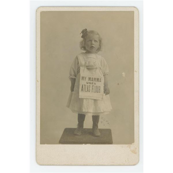 Walking Billboard Atlas Flour Cabinet Photo