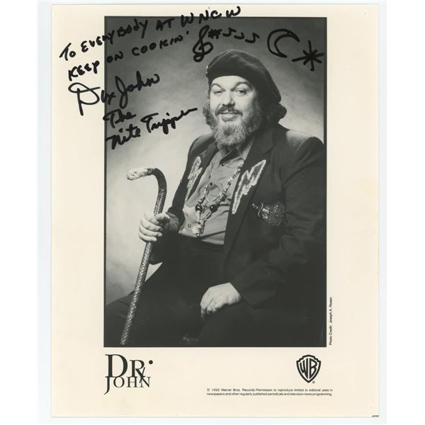 Dr John The Night Tripper Signed Photo