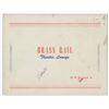 Image 3 : Count Basie Brass Rail Jazz Club Signed Photo