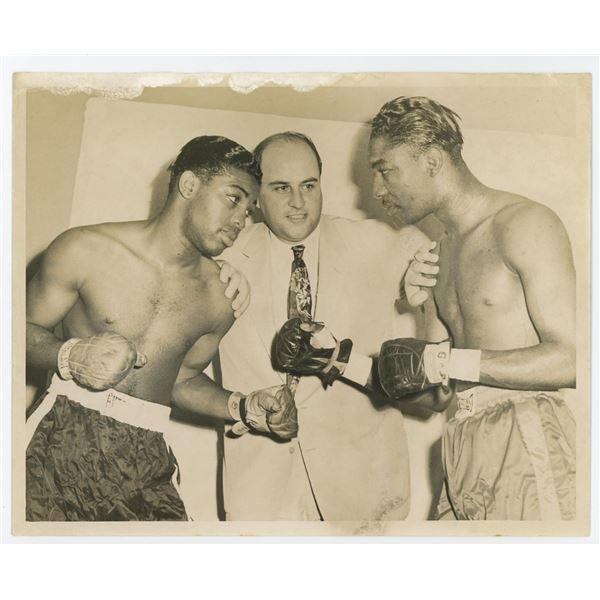 Black Boxers Boxing Promotional Photo