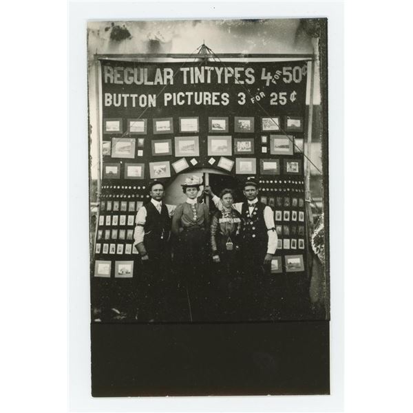 Occupational Tintype Studio Operator RPPC Postcard