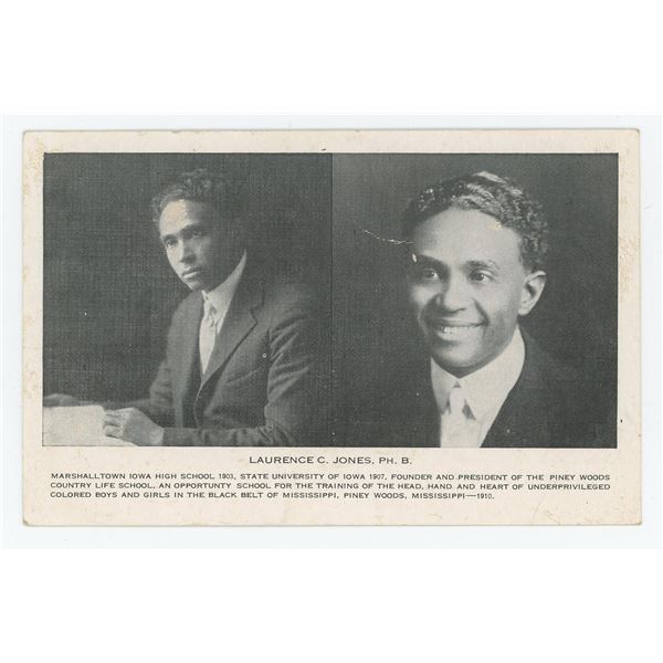 Laurence C. Jones Piney Woods School Postcard