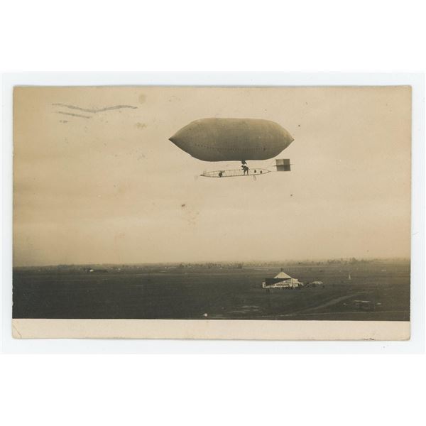 1910 Los Angeles International Air Meet Postcard