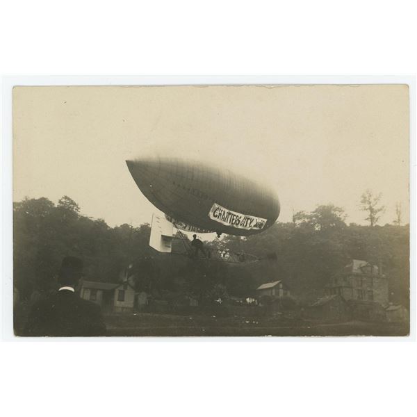 California Arrow Dirigible RPPC Postcard