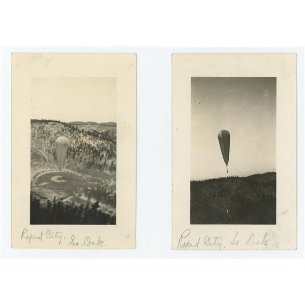 Stratospheric Balloon Launch RPPC Postcards