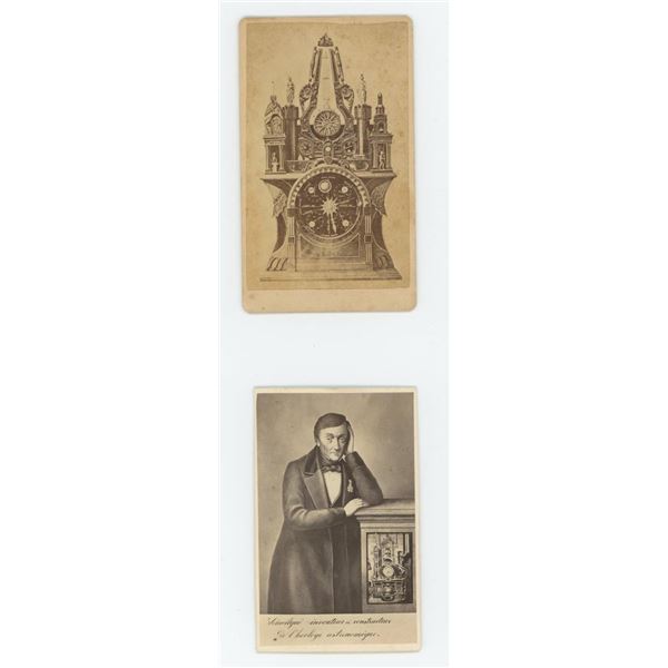 Columbus Clock Centennial Exoposition CDV Photos