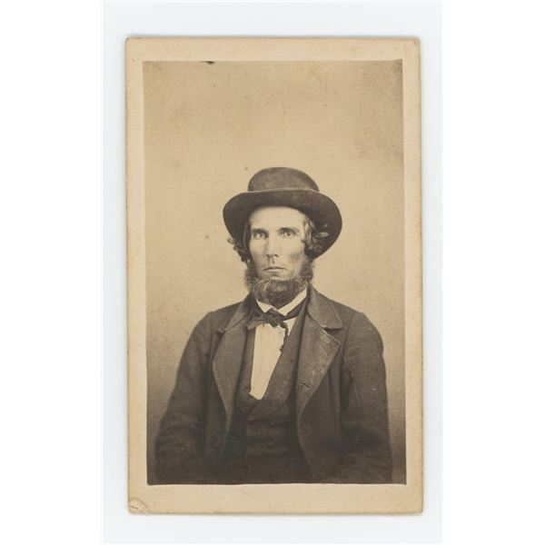 Pennsylvania Amish Man CDV Photo