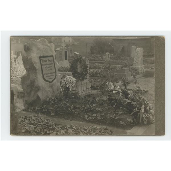 Bruno Weiss Cemetery Gravestone Cabinet Photo
