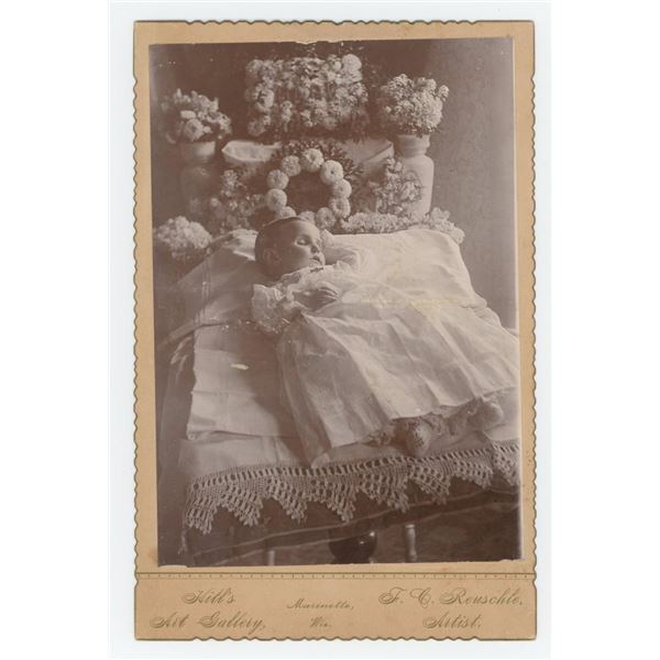 Post Mortem Baby Cabinet Photo