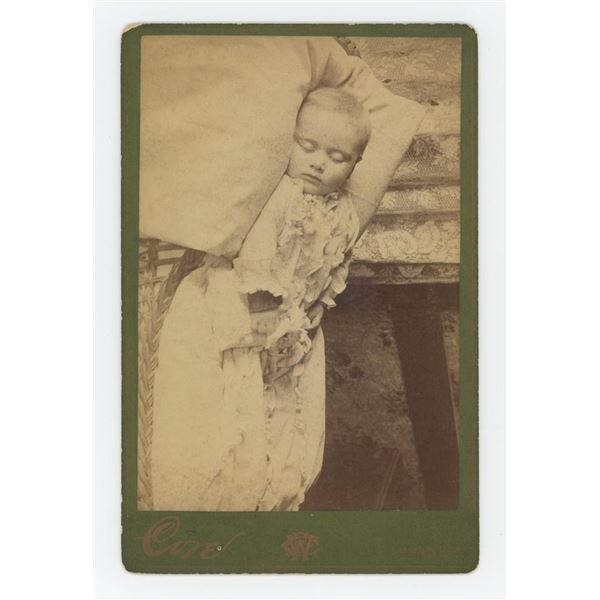 Post Mortem Baby Cabinet Photo