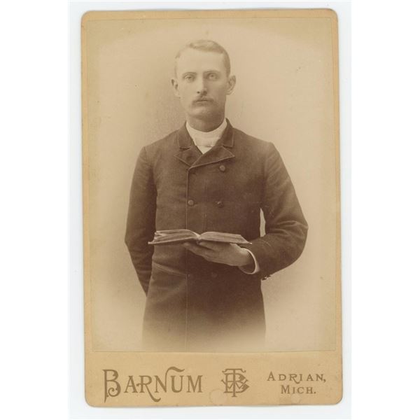 Occupational Preacher Reverend Cabinet Photo