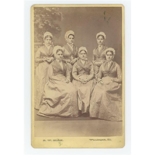 Zion City Illinois Religious Cult Cabinet Photo