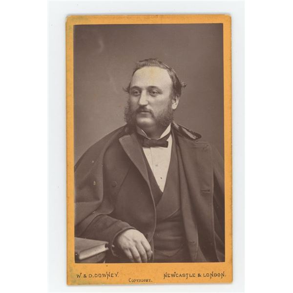 Ira D Sankey Gospel Singer CDV Photo