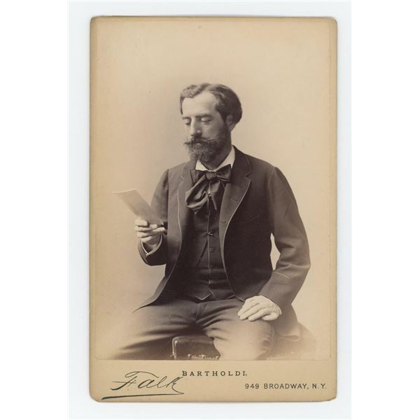 Frederic Auguste Bartholdi Cabinet Photo