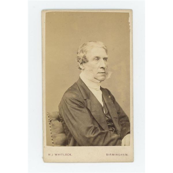 James Glaisher English Meteorologist CDV Photo