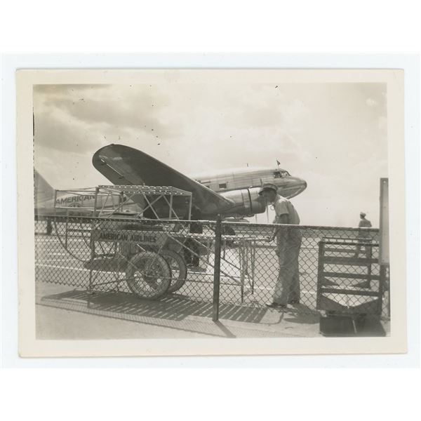 1940 American Airlines Airplane Photo