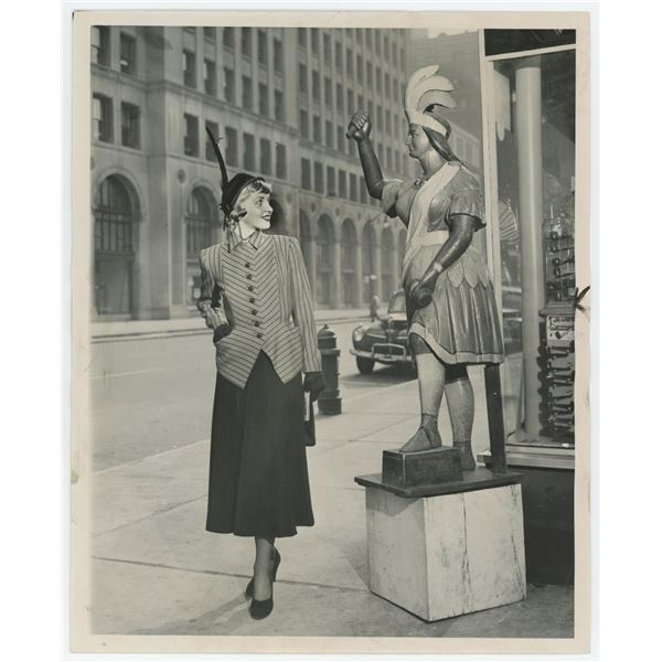 Detroit Michigan Cigar Store Indian Photo