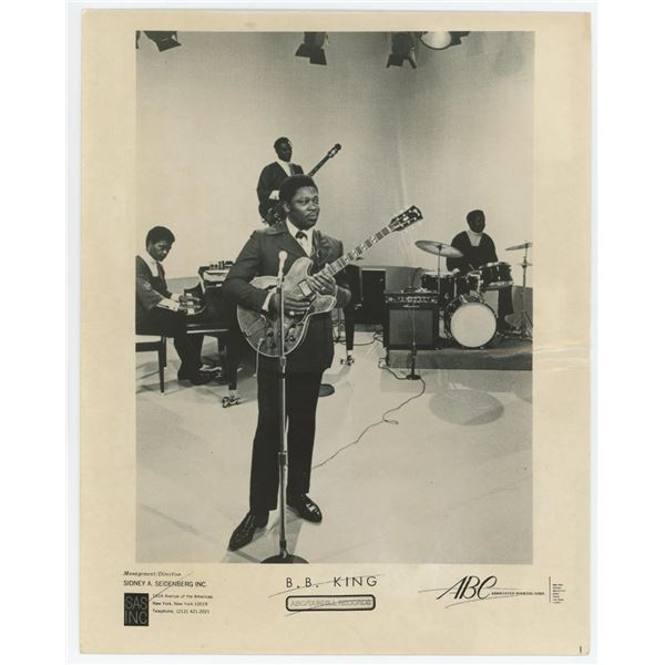 B.B. King Blues Musician Photo