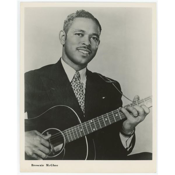 Brownie McGhee Blues Singer Photo