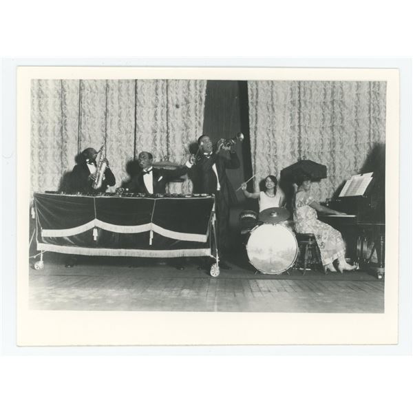 Early 20th Century Jazz Band Photograph