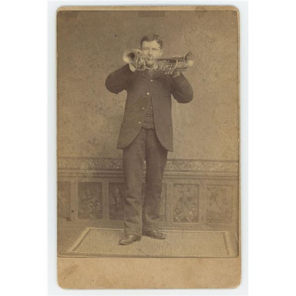 Occupational Double Trumpet Musician Cabinet Photo