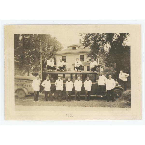 1935 Buddy Reynolds Orchestra Photo