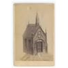 Image 1 : Folk Art Model Church Cabinet Photo