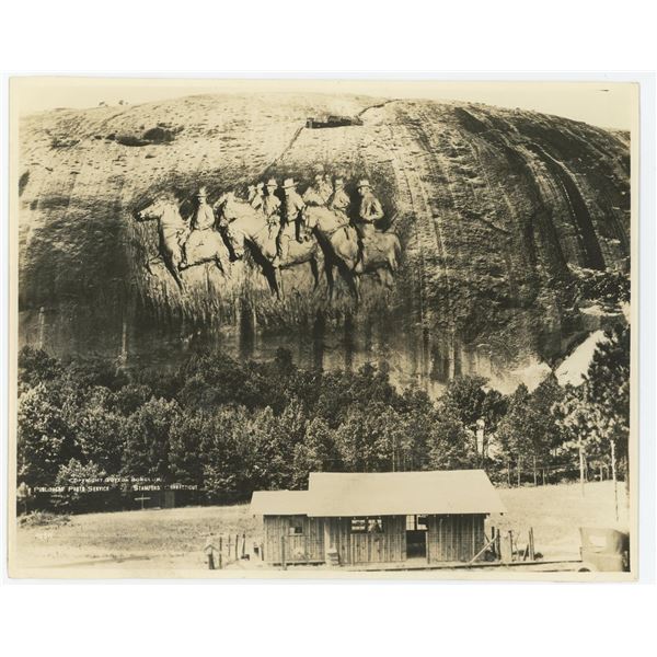 Gutzon Borglum Stone Mountain Georgia Photo