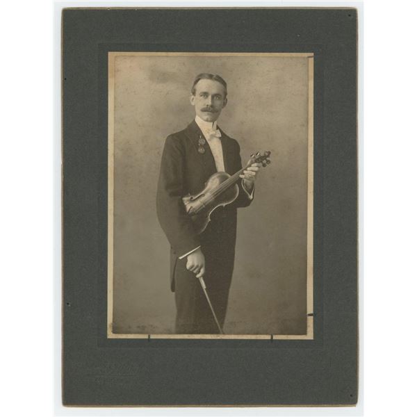 Illinois Occupational Violinist Cabinet Photo