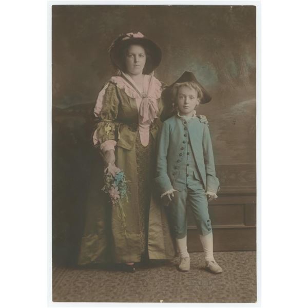 Hand Tinted Victorian Photo