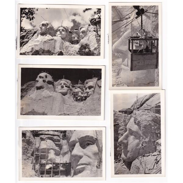 1930s Mount Rushmore Construction Photos