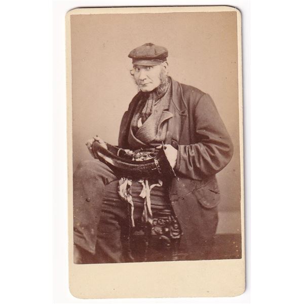 Scottish Highlander CDV Photo