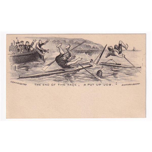 The End of the Race Sculling Card
