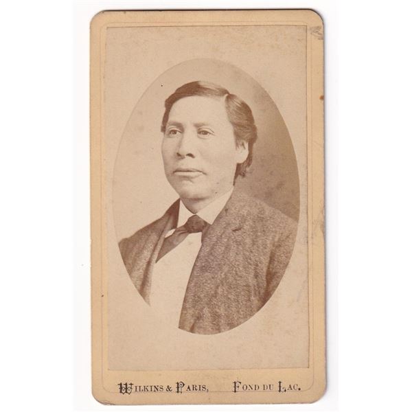 Chippewa Native American Indian CDV Photo