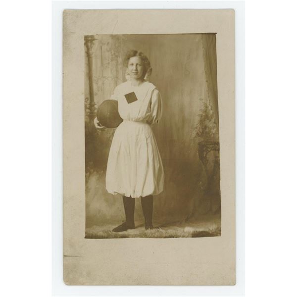 Womens Basketball RPPC Postcard