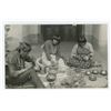 Image 1 : Maria Martinez Family Making Pottery RPPC Postcard