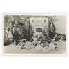Image 1 : Navajo Indians Making Rugs RPPC Postcard