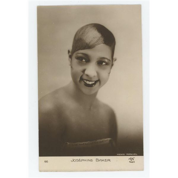 Josephine Baker RPPC Postcard