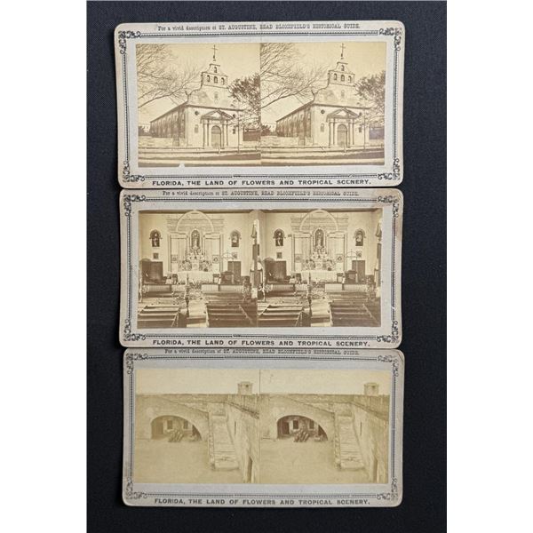 St Augustine Florida Architecture Stereoviews