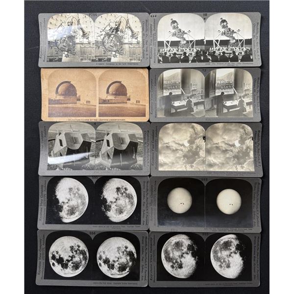 Collection of Astronomy Astronomical Stereoviews