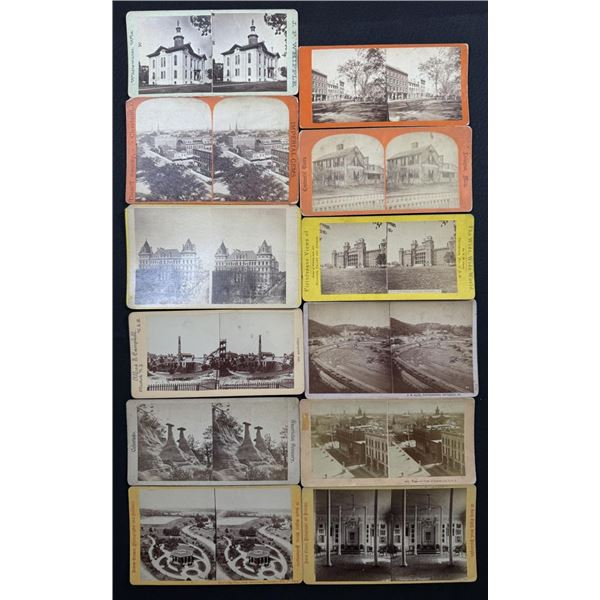 Collection of Architectural Stereoviews