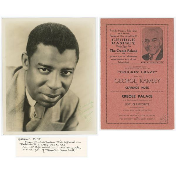 Creole Palace Jazz San Diego California Program