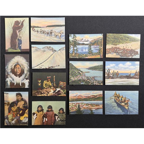 Alaskan Inuit Eskimo Postcards
