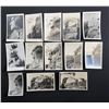 Image 1 : Mount Rushmore Construction RPPC Postcards