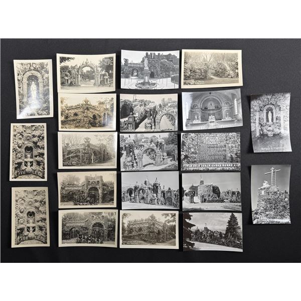 West Bend Iowa Grotto RPPC Postcards