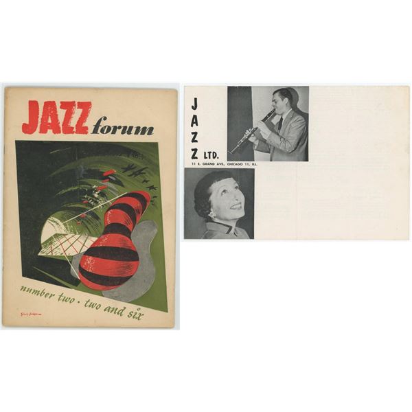 Jazz Ltd Jazz Forum Booklets Magazines